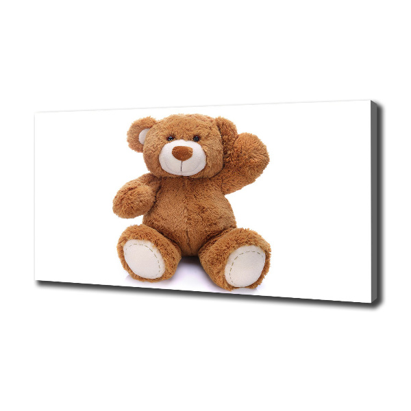 Canvas wall art Teddy bear