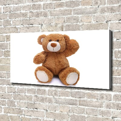 Canvas wall art Teddy bear