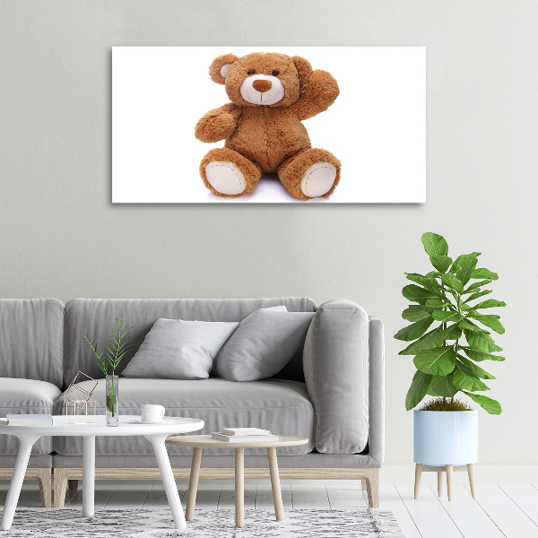 Canvas wall art Teddy bear