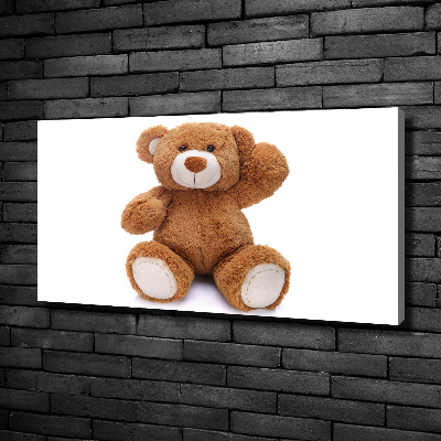 Canvas wall art Teddy bear