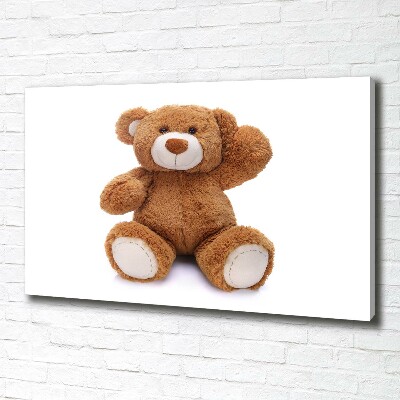 Canvas wall art Teddy bear