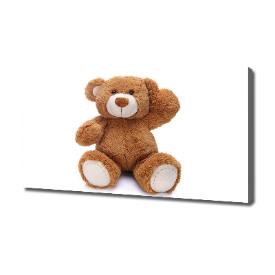 Canvas wall art Teddy bear