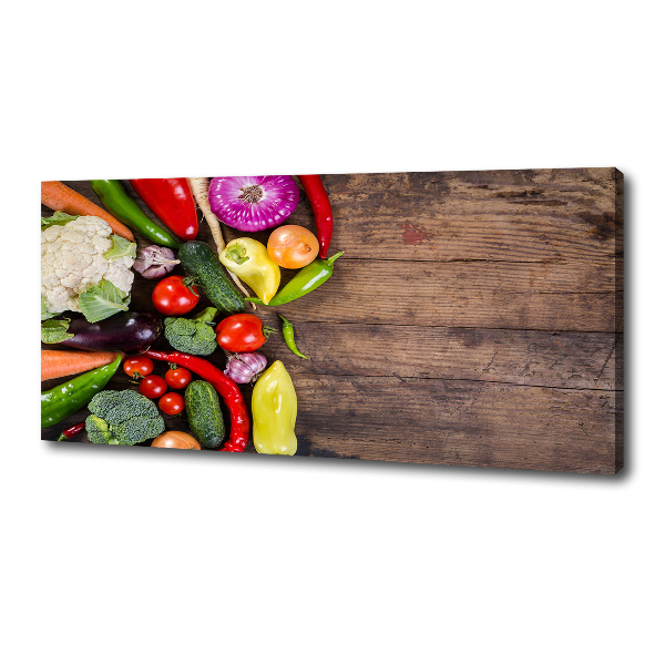 Canvas wall art Vegetables