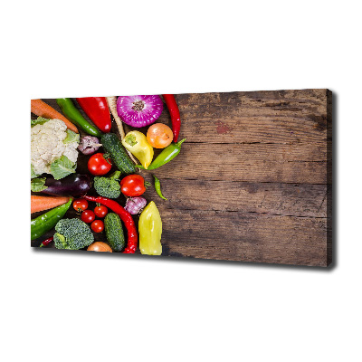 Canvas wall art Vegetables