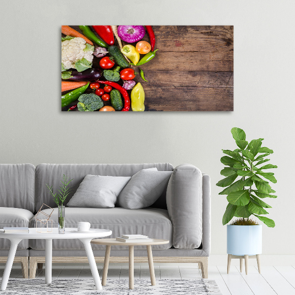 Canvas wall art Vegetables