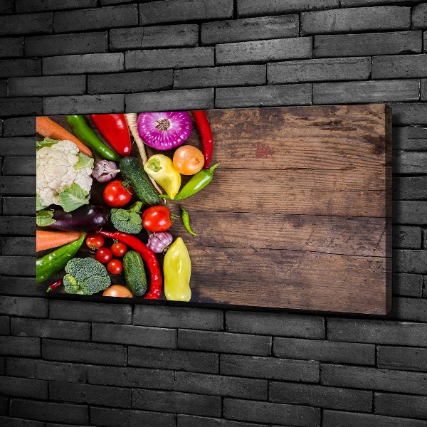 Canvas wall art Vegetables