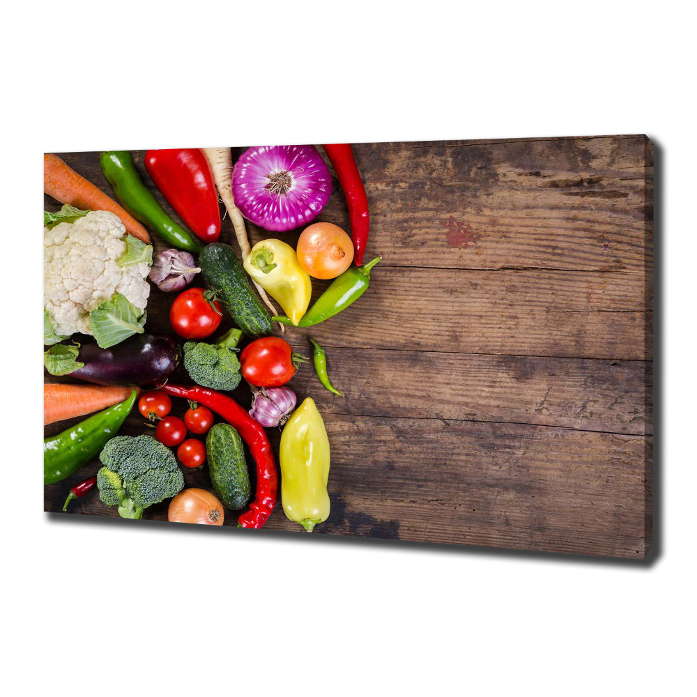 Canvas wall art Vegetables