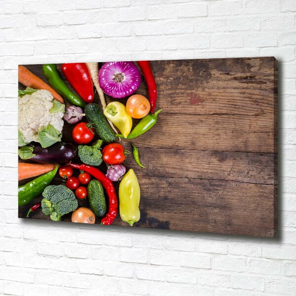 Canvas wall art Vegetables