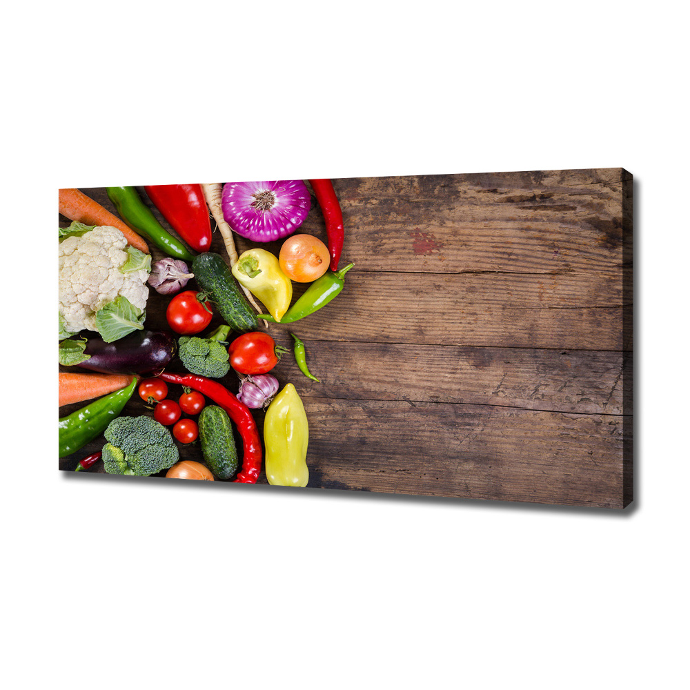 Canvas wall art Vegetables