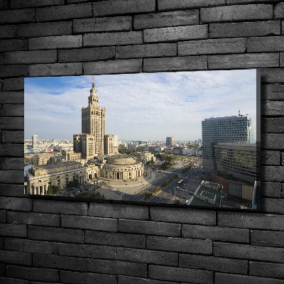 Canvas wall art Palace of Culture