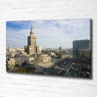 Canvas wall art Palace of Culture