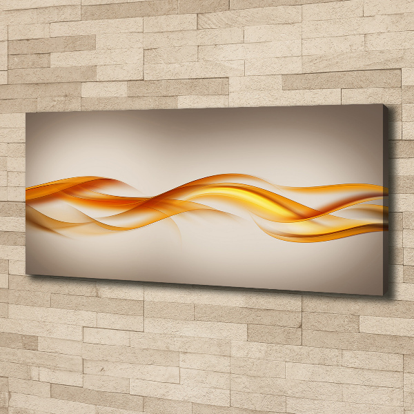 Canvas wall art Wave abstraction