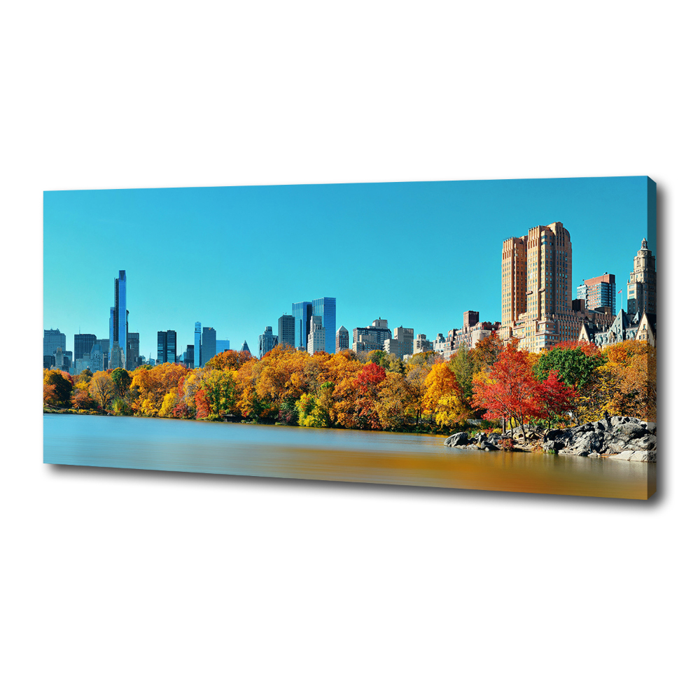 Canvas wall art New York in autumn