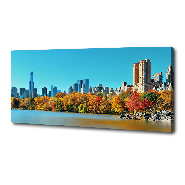 Canvas wall art New York in autumn