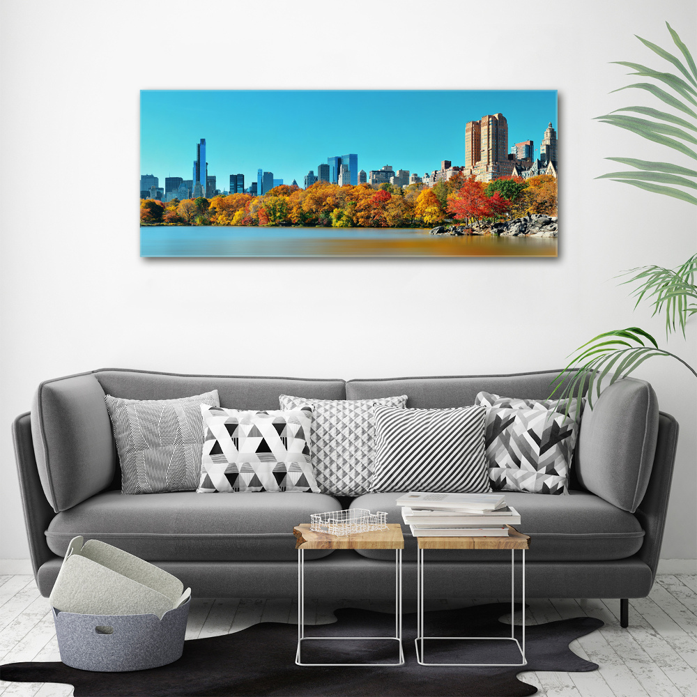 Canvas wall art New York in autumn