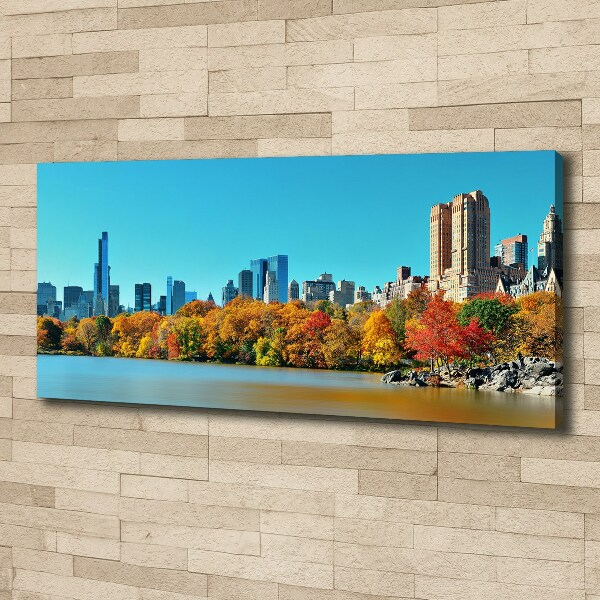 Canvas wall art New York in autumn