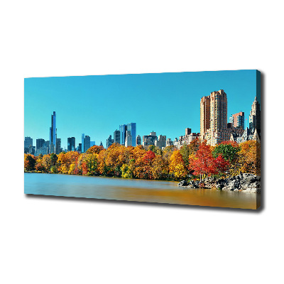 Canvas wall art New York in autumn