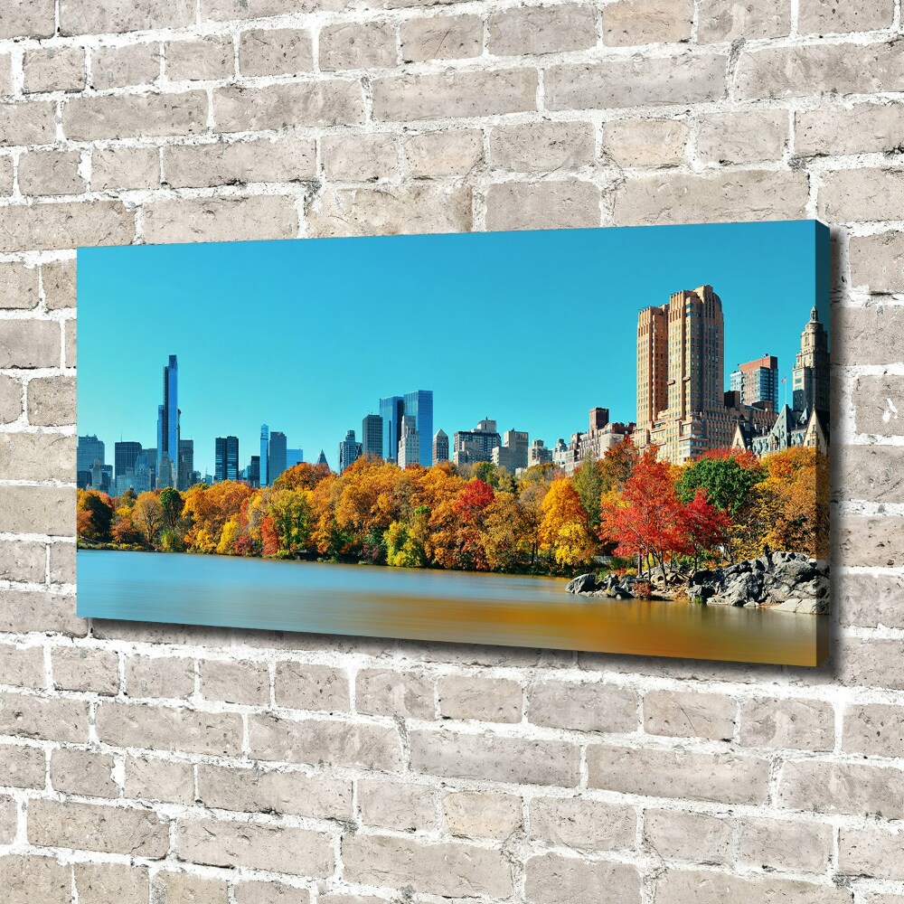 Canvas wall art New York in autumn