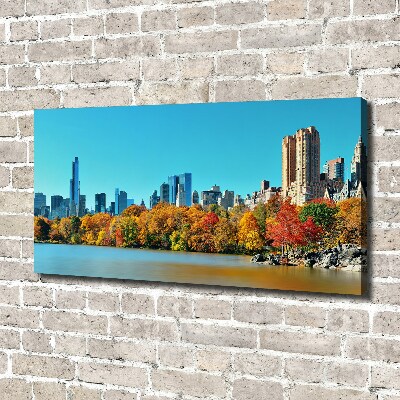 Canvas wall art New York in autumn