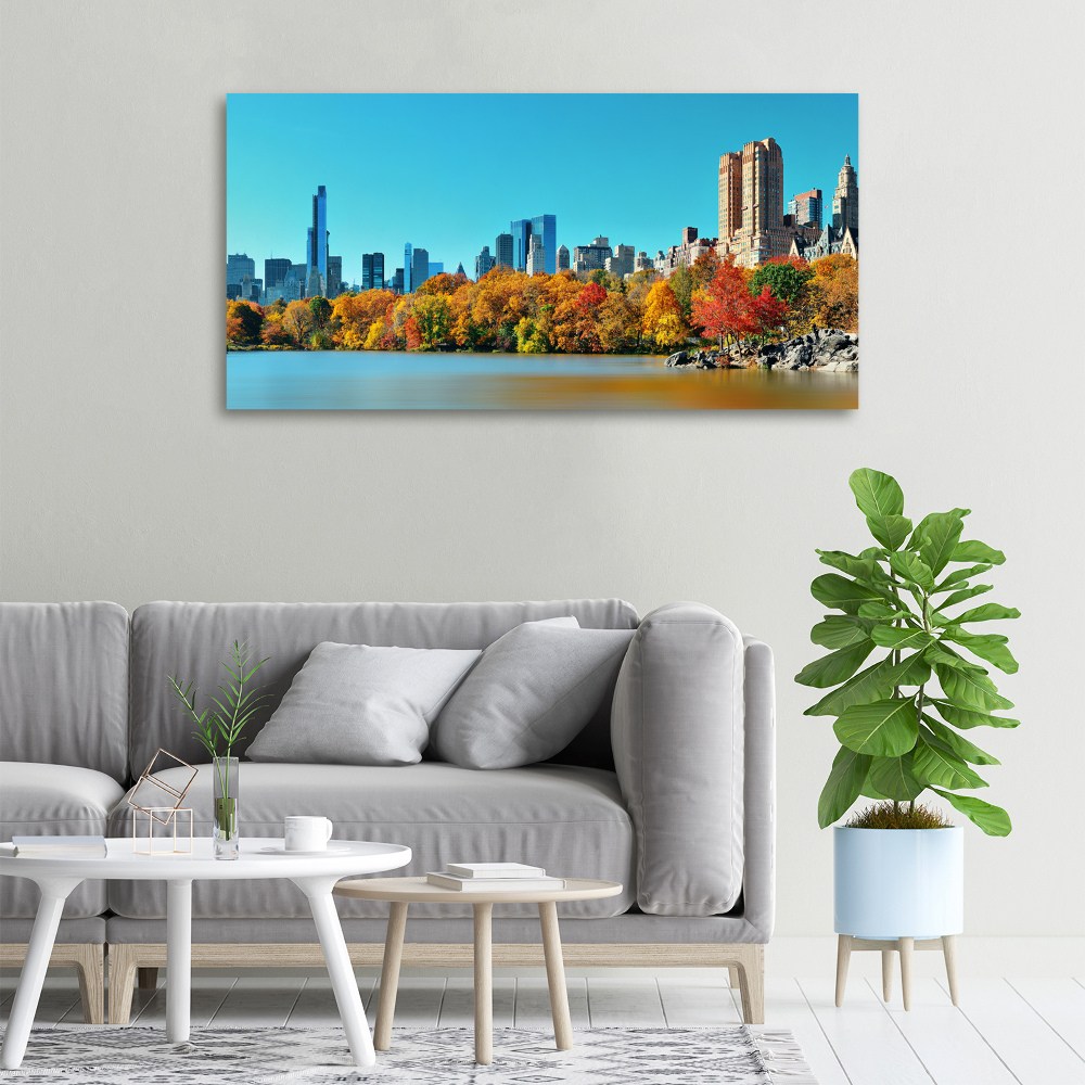 Canvas wall art New York in autumn