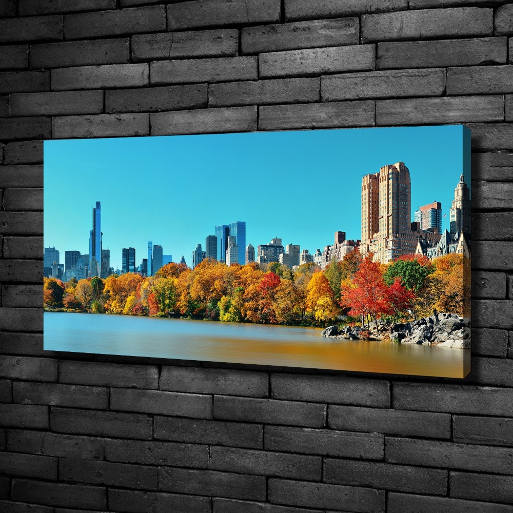 Canvas wall art New York in autumn