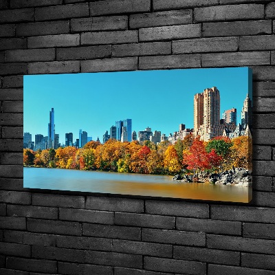 Canvas wall art New York in autumn