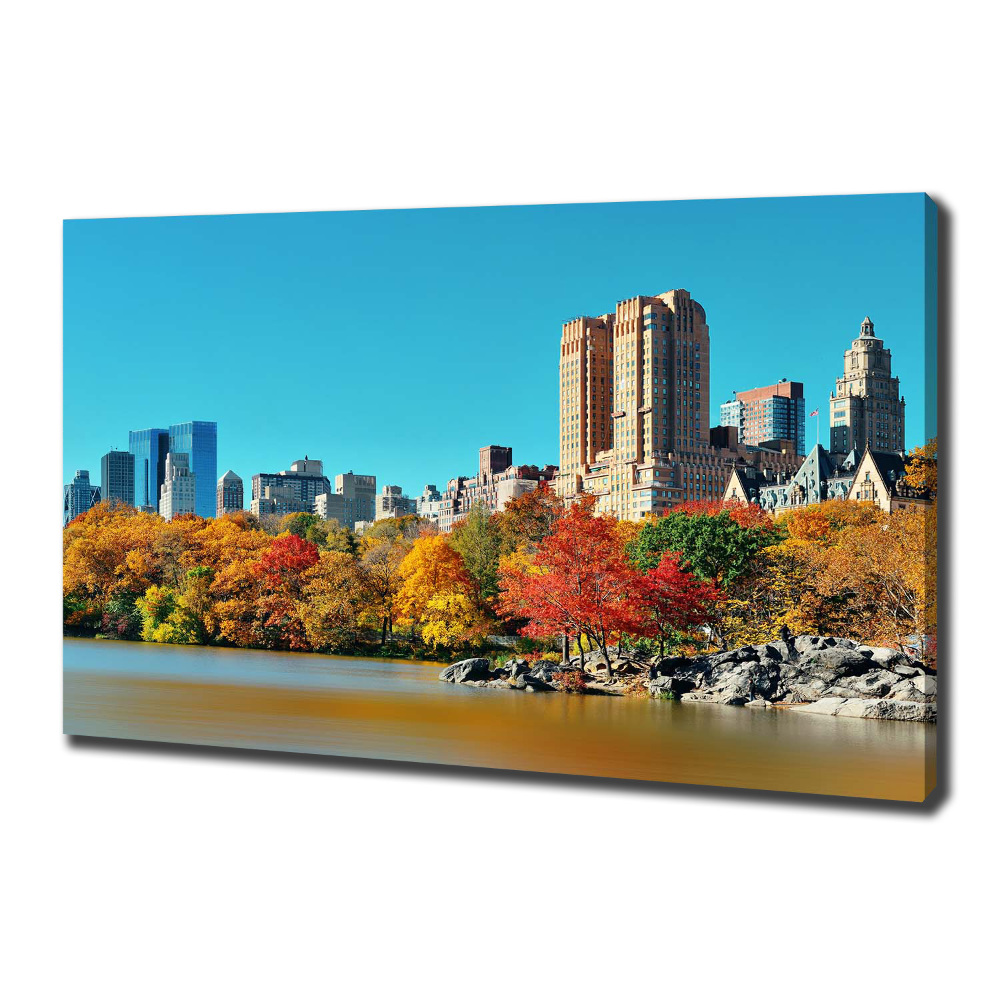 Canvas wall art New York in autumn