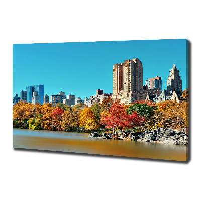 Canvas wall art New York in autumn