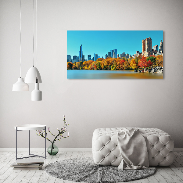 Canvas wall art New York in autumn