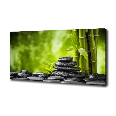 Canvas wall art Zen stones