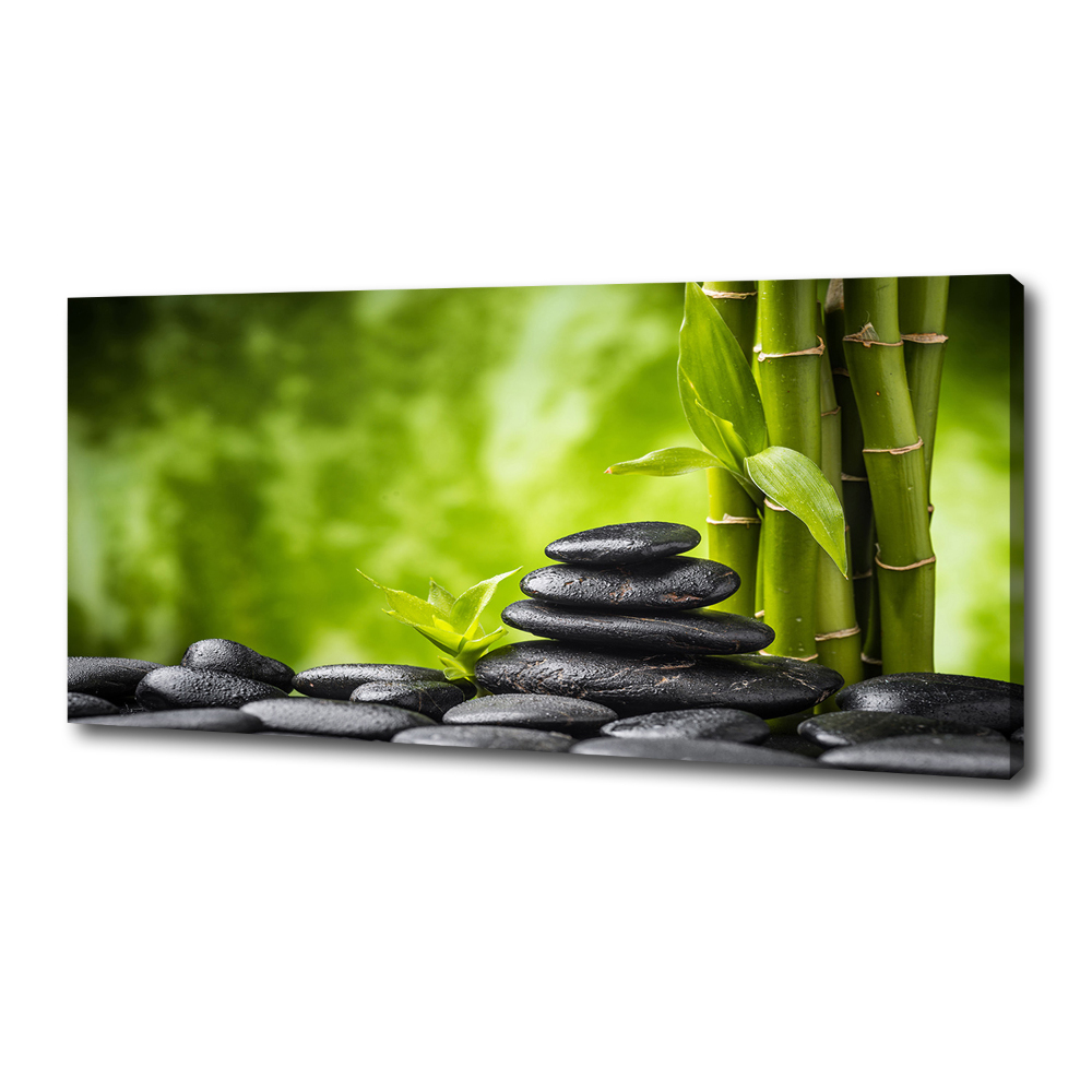 Canvas wall art Zen stones