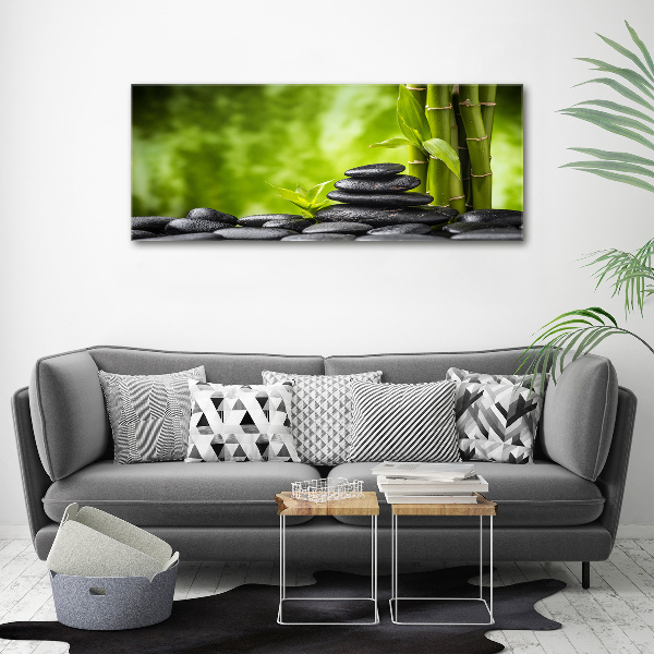 Canvas wall art Zen stones