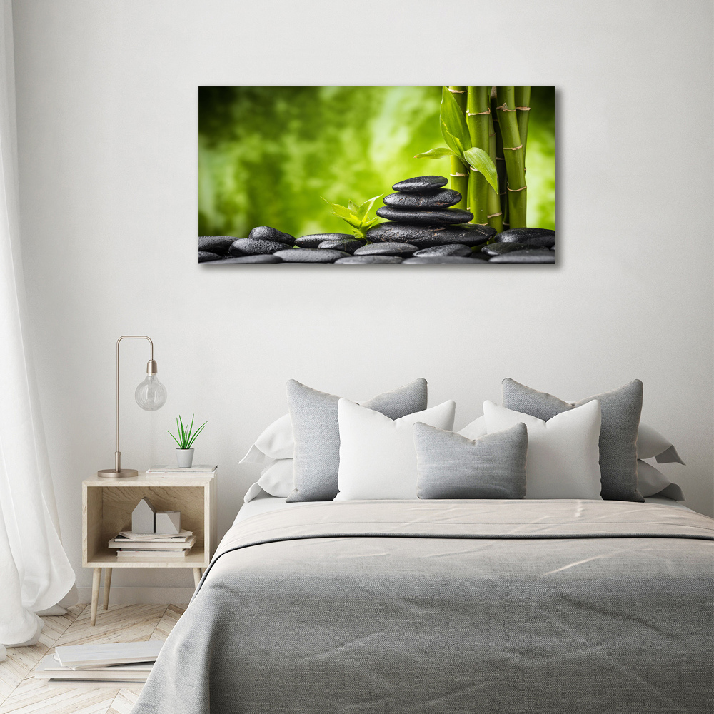 Canvas wall art Zen stones