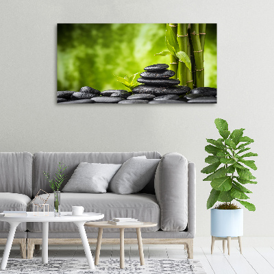 Canvas wall art Zen stones