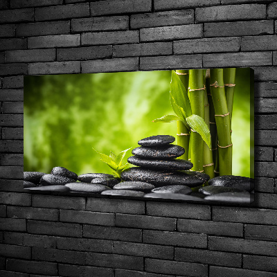 Canvas wall art Zen stones