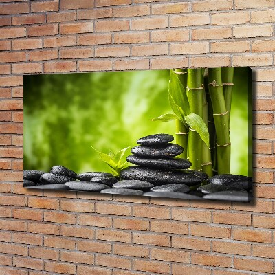 Canvas wall art Zen stones