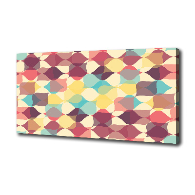 Canvas wall art Geometric background