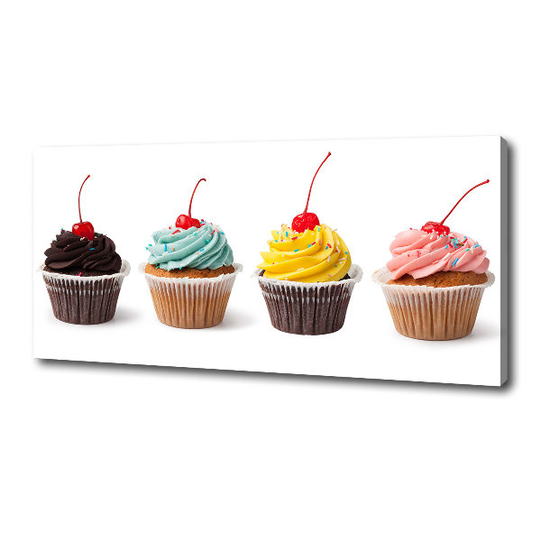 Canvas wall art Cupcakes