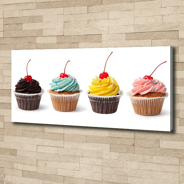 Canvas wall art Cupcakes