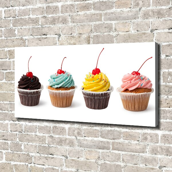 Canvas wall art Cupcakes