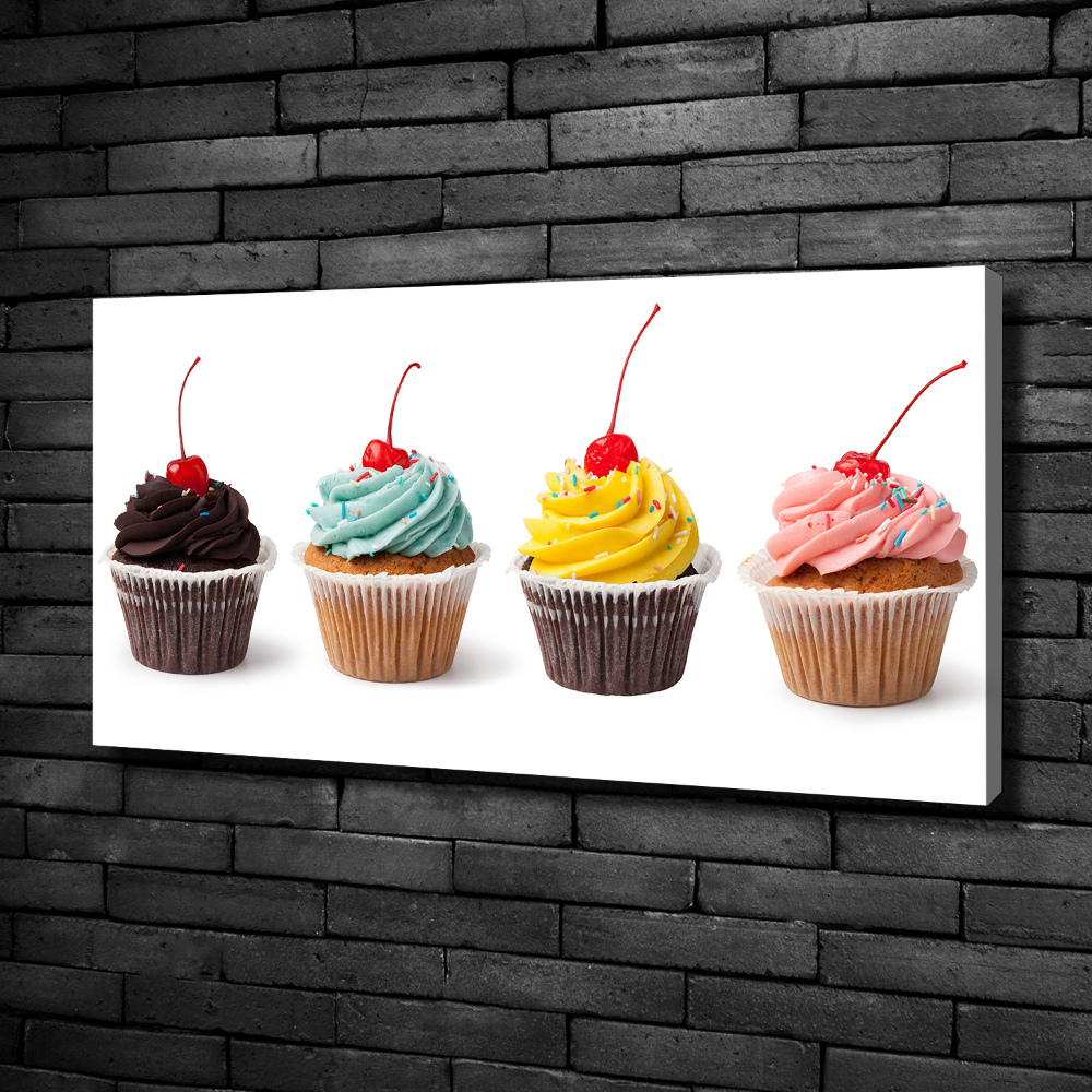 Canvas wall art Cupcakes