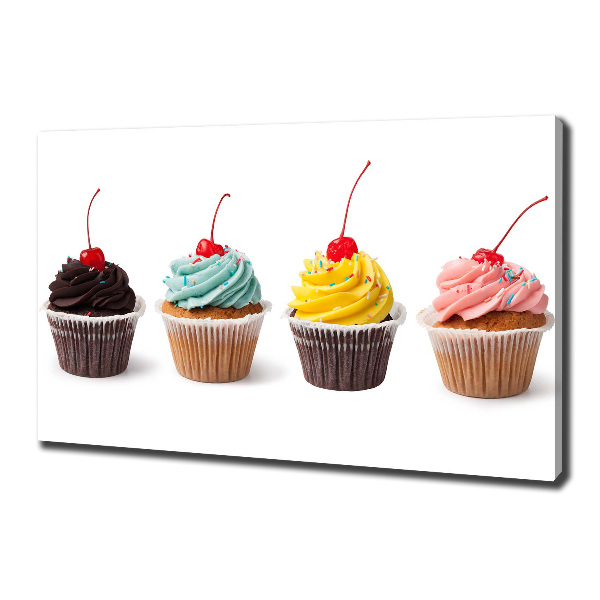 Canvas wall art Cupcakes