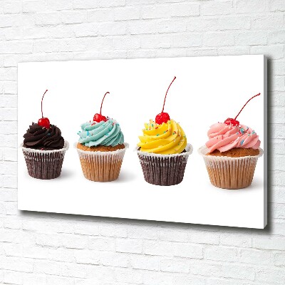 Canvas wall art Cupcakes