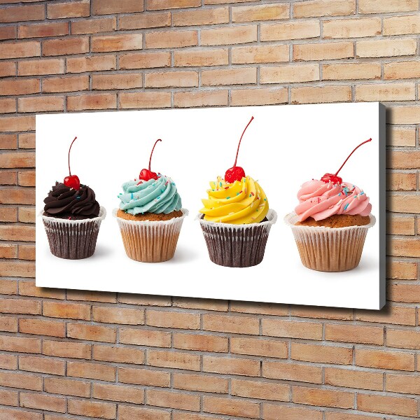 Canvas wall art Cupcakes