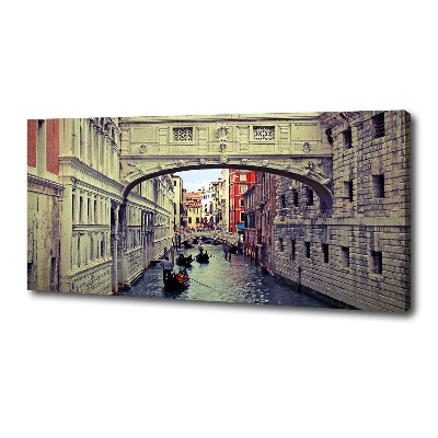 Canvas wall art Venice Italy