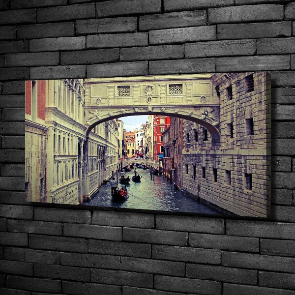 Canvas wall art Venice Italy