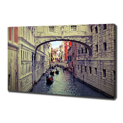 Canvas wall art Venice Italy