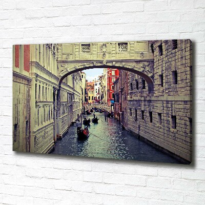 Canvas wall art Venice Italy