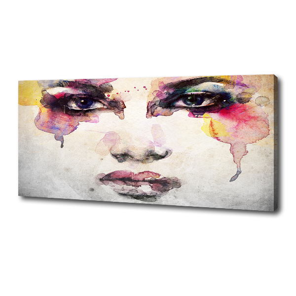 Canvas wall art Portrait of a woman