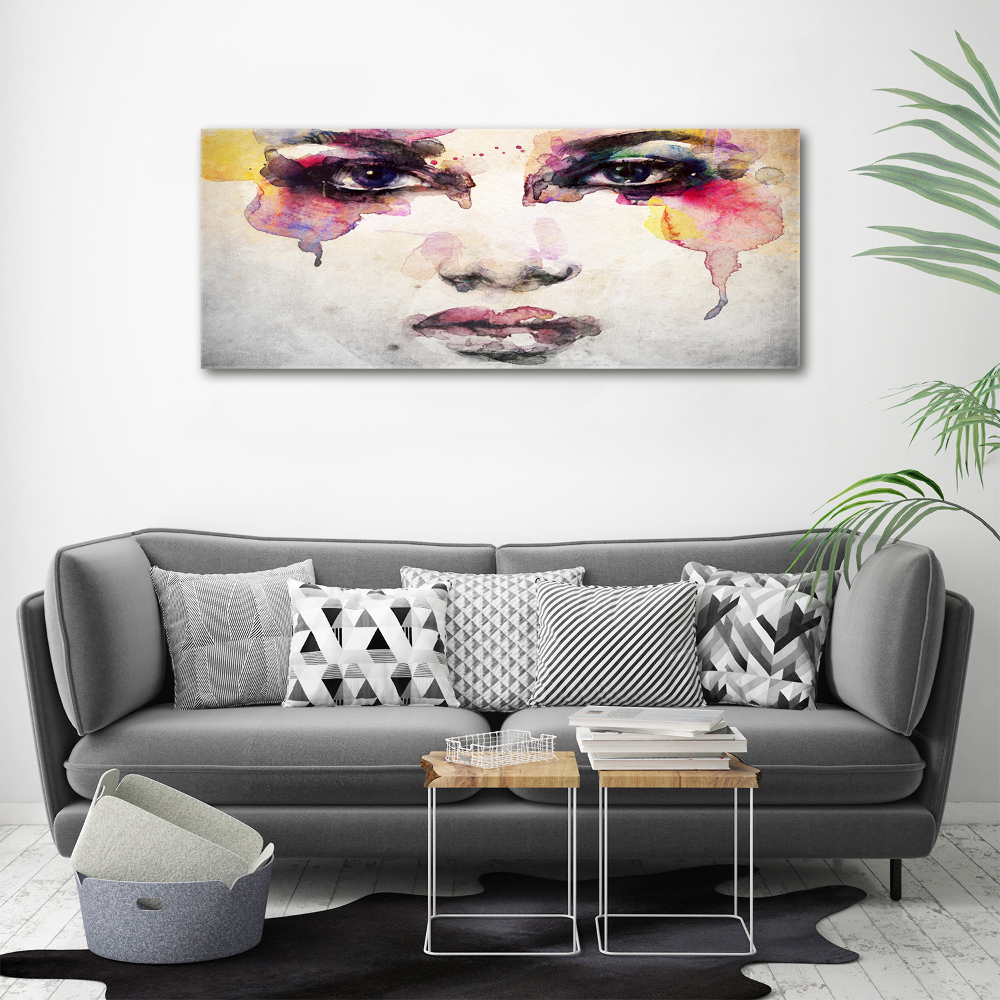 Canvas wall art Portrait of a woman